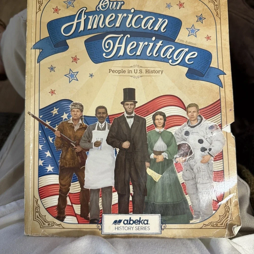 Abeka Our American Heritage Student Text  New! Blank 3rd Grade 5th Ed History